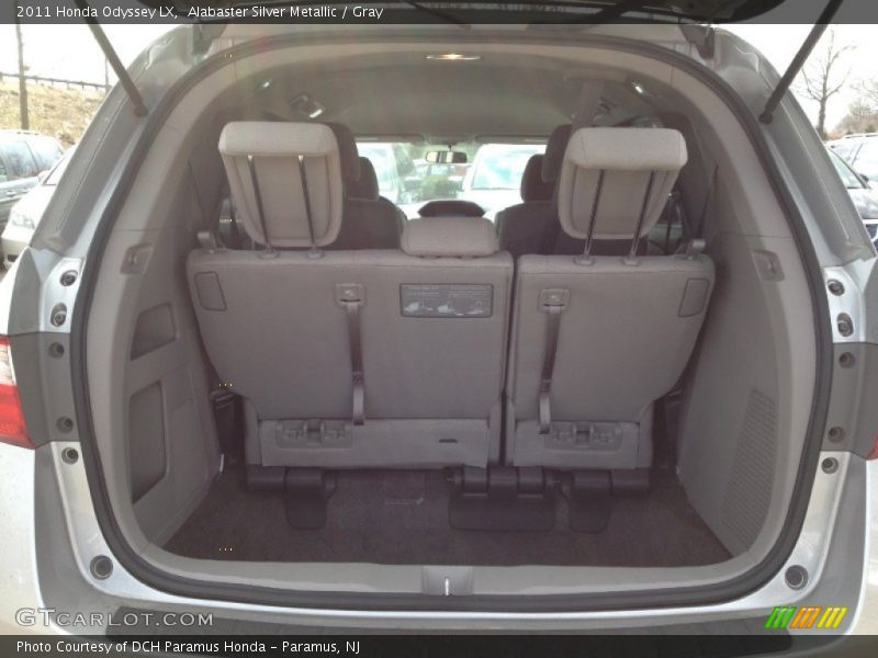 Alabaster Silver Metallic / Gray 2011 Honda Odyssey LX