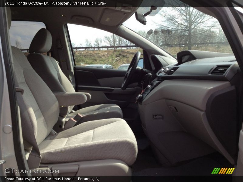 Alabaster Silver Metallic / Gray 2011 Honda Odyssey LX