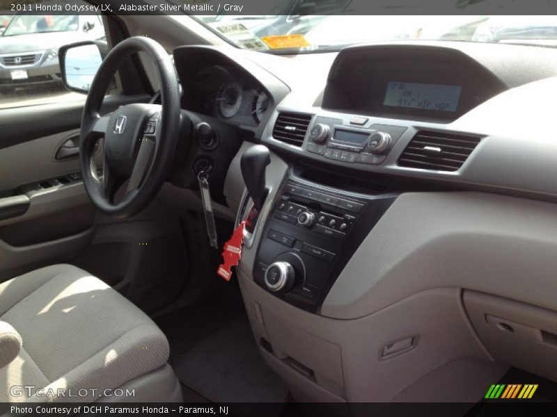 Alabaster Silver Metallic / Gray 2011 Honda Odyssey LX