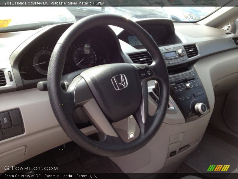 Alabaster Silver Metallic / Gray 2011 Honda Odyssey LX