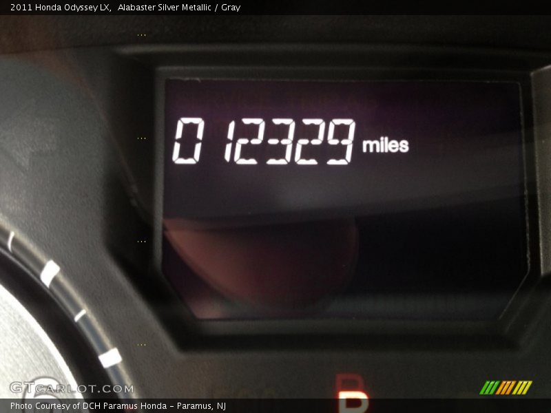 Alabaster Silver Metallic / Gray 2011 Honda Odyssey LX