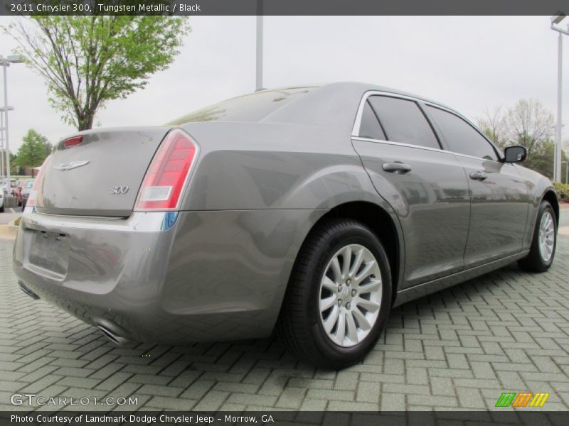 Tungsten Metallic / Black 2011 Chrysler 300