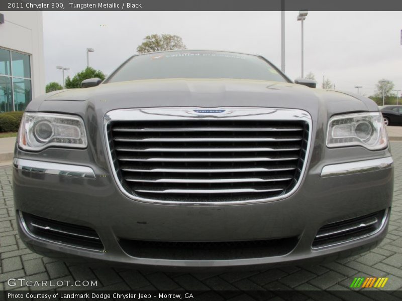 Tungsten Metallic / Black 2011 Chrysler 300