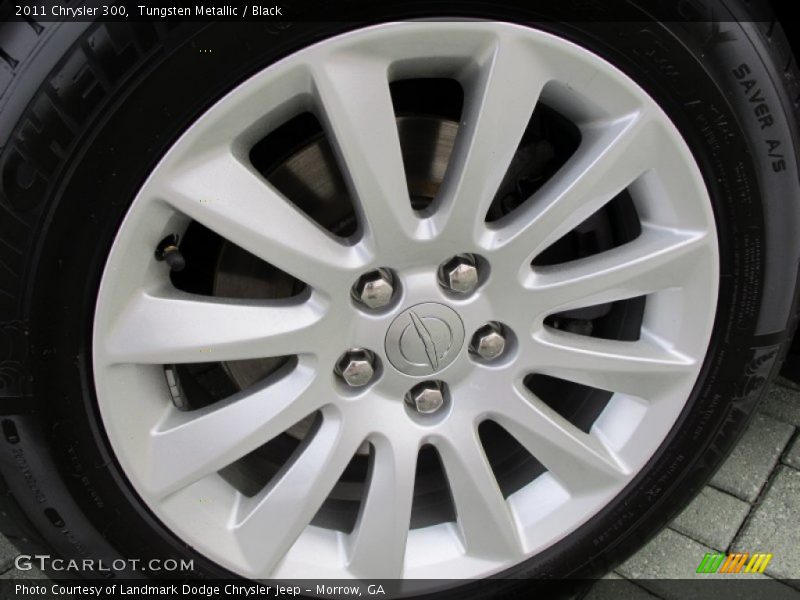 Tungsten Metallic / Black 2011 Chrysler 300