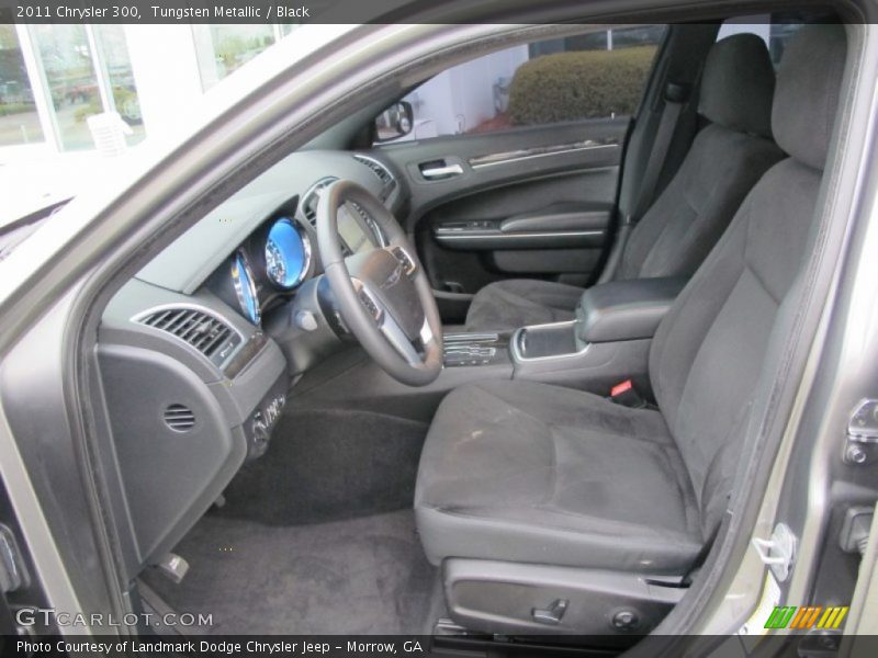 Tungsten Metallic / Black 2011 Chrysler 300