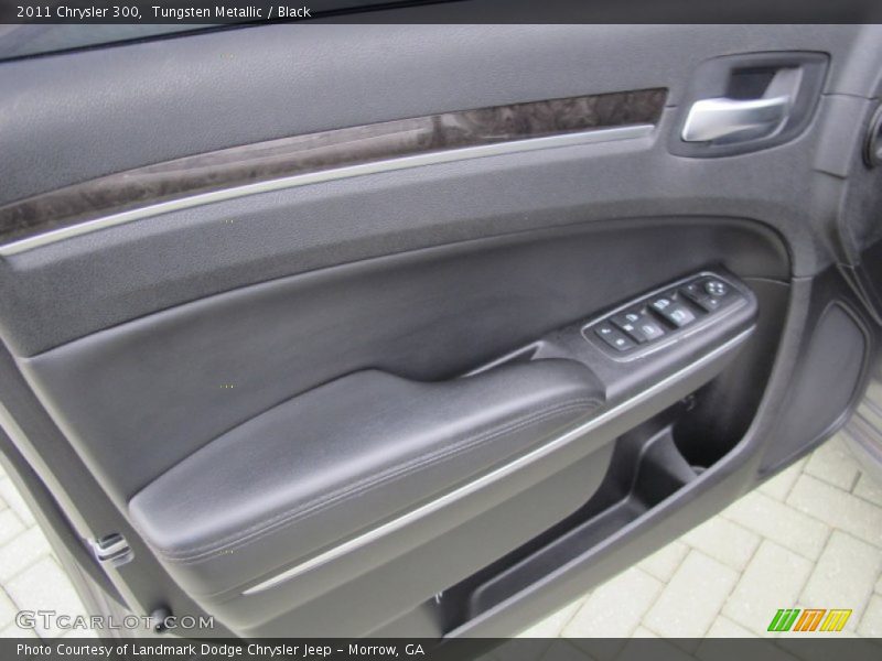 Tungsten Metallic / Black 2011 Chrysler 300