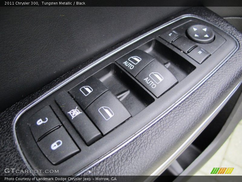 Tungsten Metallic / Black 2011 Chrysler 300