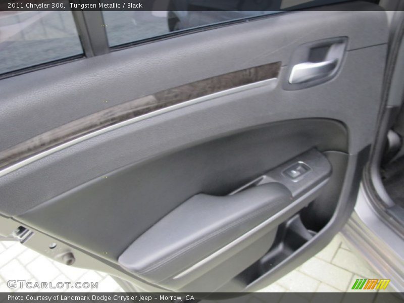 Tungsten Metallic / Black 2011 Chrysler 300