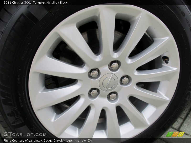 Tungsten Metallic / Black 2011 Chrysler 300