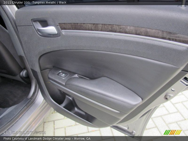 Tungsten Metallic / Black 2011 Chrysler 300