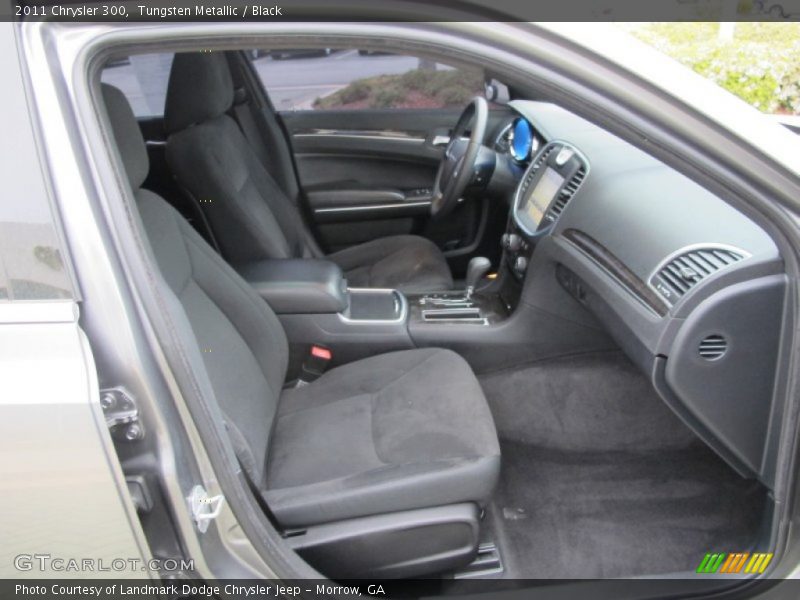 Tungsten Metallic / Black 2011 Chrysler 300