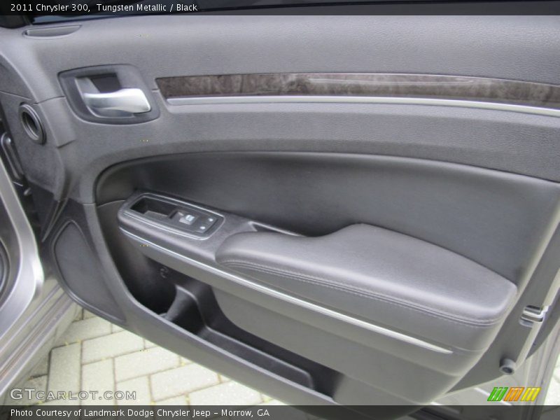 Tungsten Metallic / Black 2011 Chrysler 300