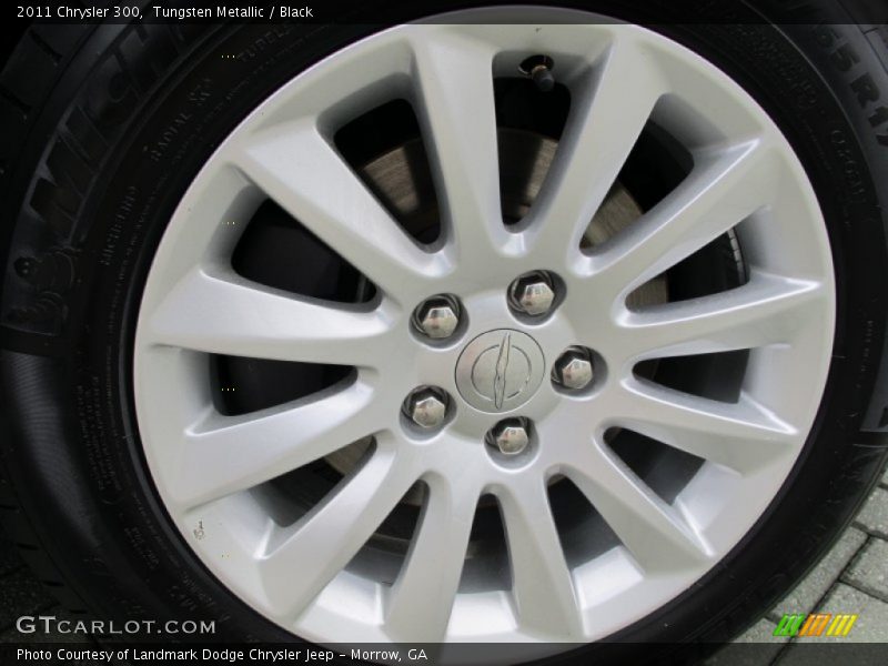 Tungsten Metallic / Black 2011 Chrysler 300
