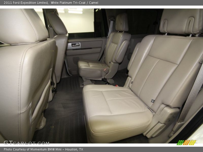 White Platinum Tri-Coat / Camel 2011 Ford Expedition Limited