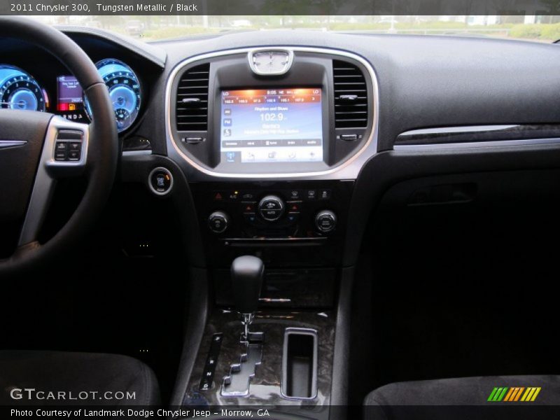 Tungsten Metallic / Black 2011 Chrysler 300
