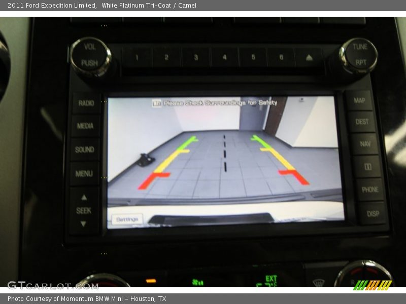 White Platinum Tri-Coat / Camel 2011 Ford Expedition Limited