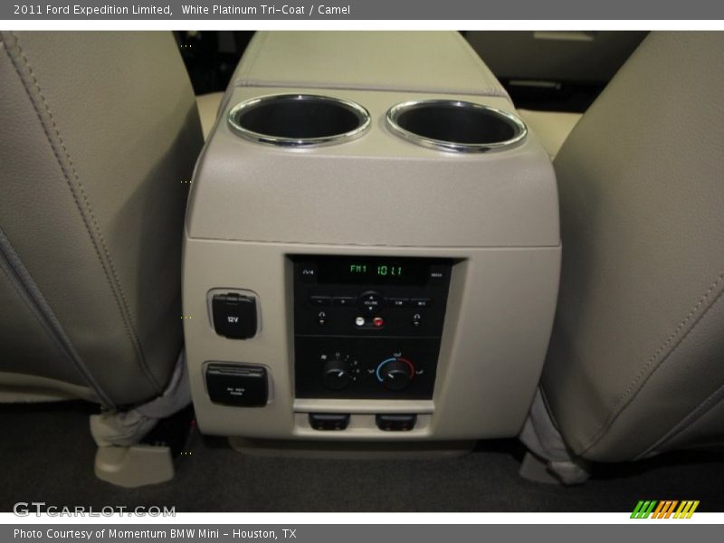 White Platinum Tri-Coat / Camel 2011 Ford Expedition Limited