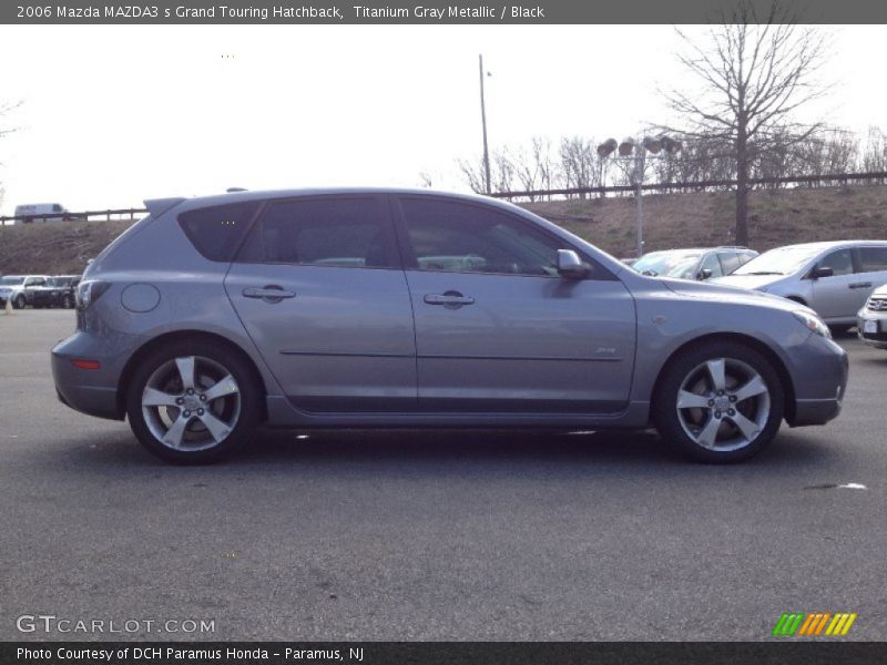 Titanium Gray Metallic / Black 2006 Mazda MAZDA3 s Grand Touring Hatchback