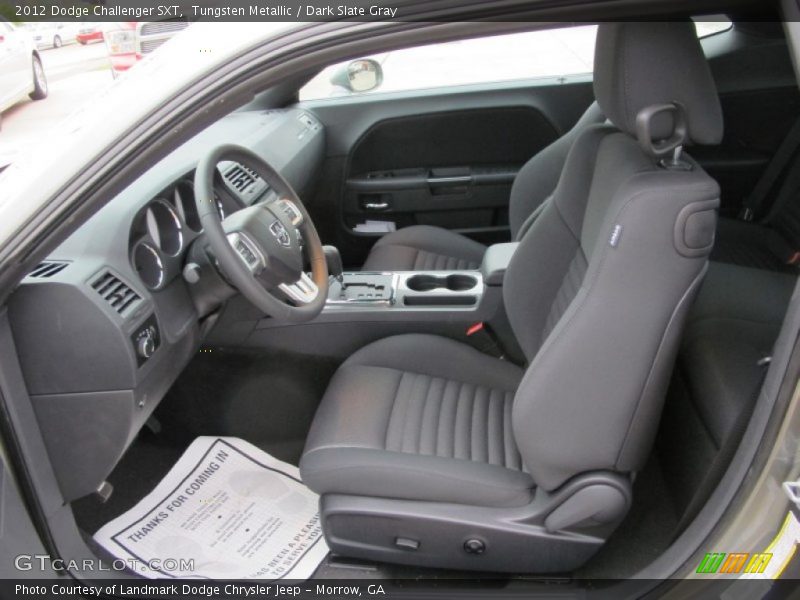 Tungsten Metallic / Dark Slate Gray 2012 Dodge Challenger SXT