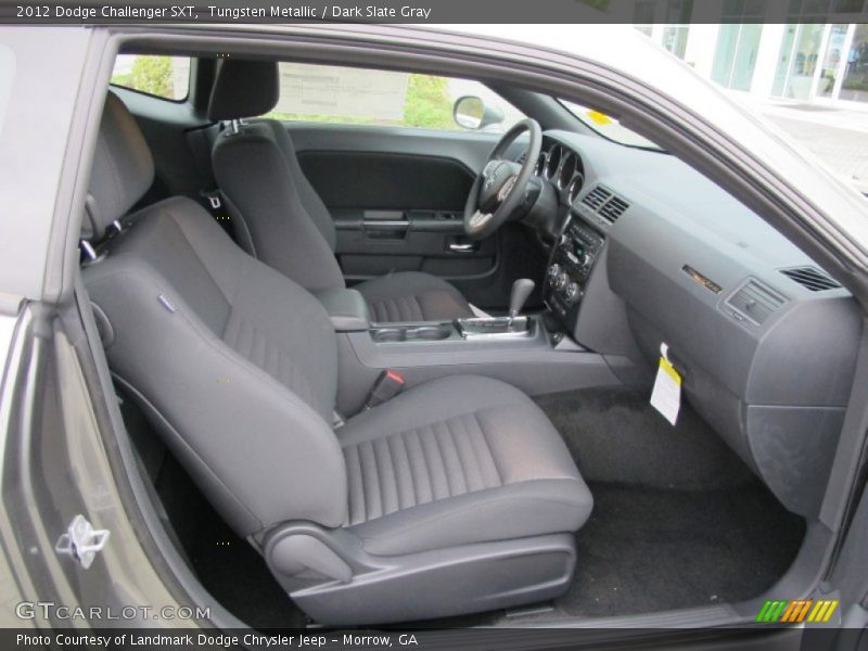  2012 Challenger SXT Dark Slate Gray Interior