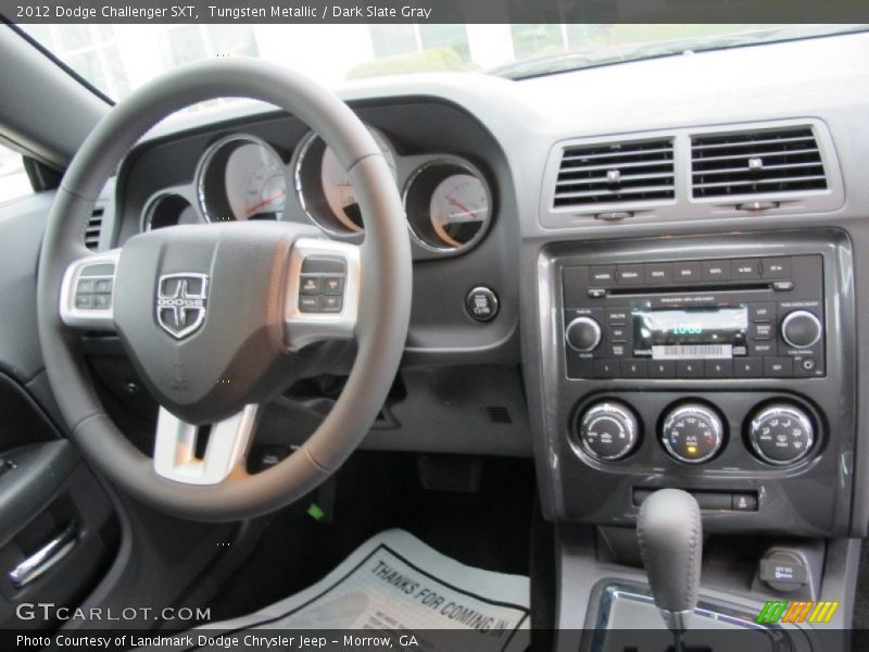 Tungsten Metallic / Dark Slate Gray 2012 Dodge Challenger SXT