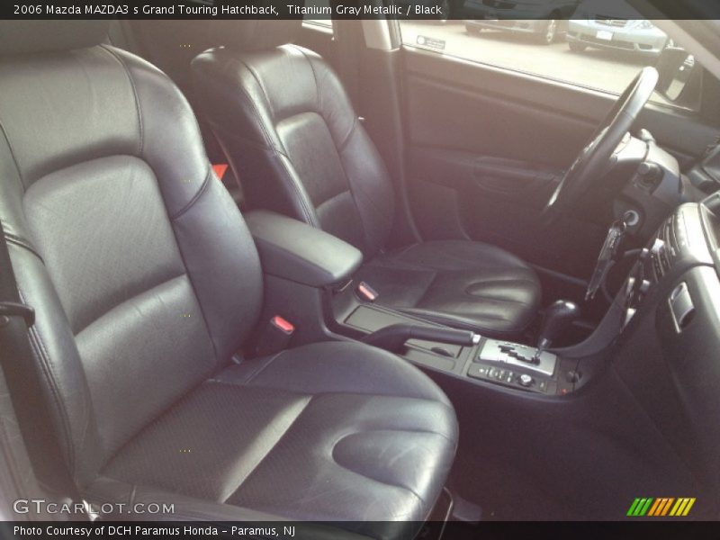 Titanium Gray Metallic / Black 2006 Mazda MAZDA3 s Grand Touring Hatchback