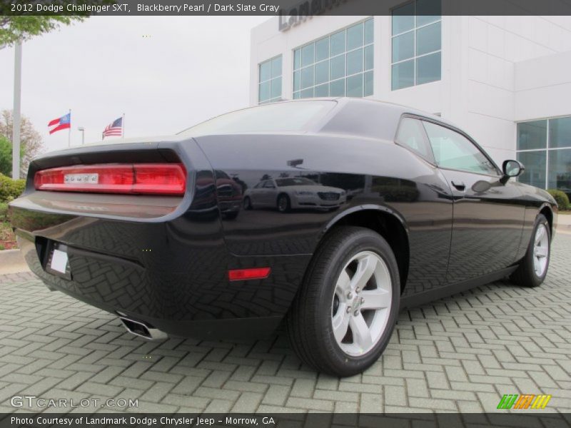 Blackberry Pearl / Dark Slate Gray 2012 Dodge Challenger SXT