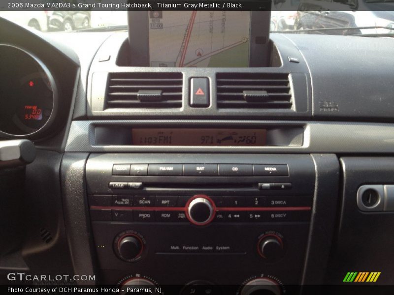 Titanium Gray Metallic / Black 2006 Mazda MAZDA3 s Grand Touring Hatchback