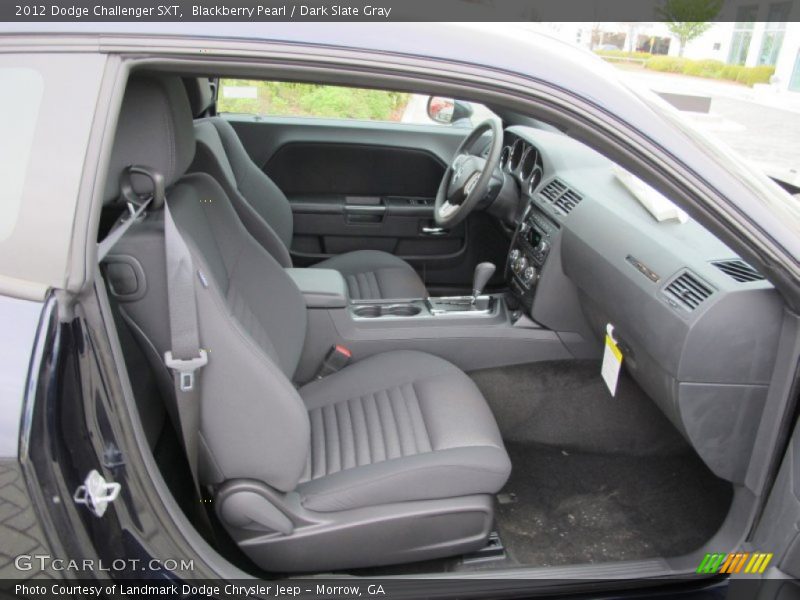 Blackberry Pearl / Dark Slate Gray 2012 Dodge Challenger SXT