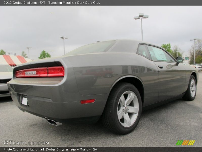 Tungsten Metallic / Dark Slate Gray 2012 Dodge Challenger SXT