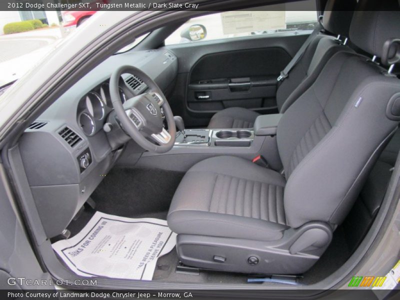  2012 Challenger SXT Dark Slate Gray Interior