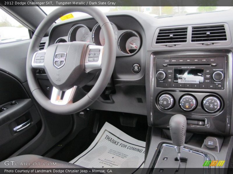 Tungsten Metallic / Dark Slate Gray 2012 Dodge Challenger SXT