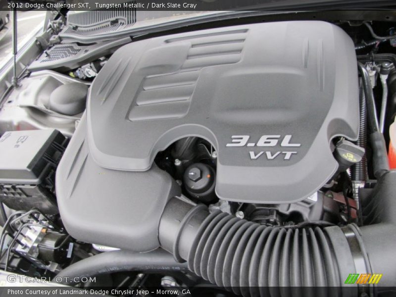 Tungsten Metallic / Dark Slate Gray 2012 Dodge Challenger SXT