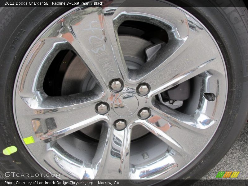 Redline 3-Coat Pearl / Black 2012 Dodge Charger SE