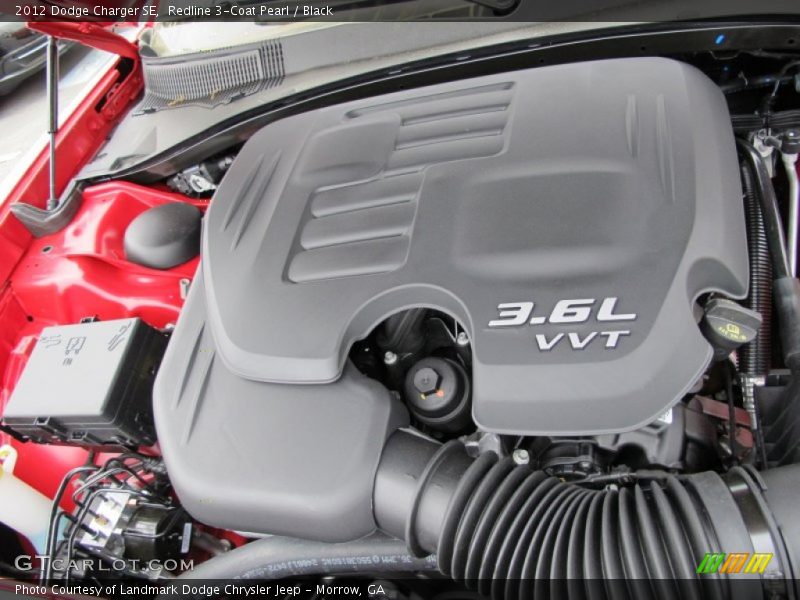 Redline 3-Coat Pearl / Black 2012 Dodge Charger SE