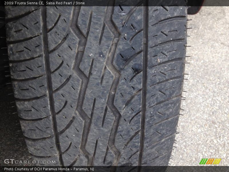 Salsa Red Pearl / Stone 2009 Toyota Sienna CE