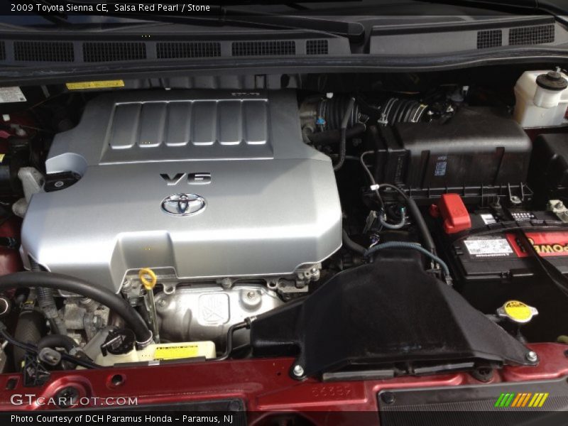 Salsa Red Pearl / Stone 2009 Toyota Sienna CE