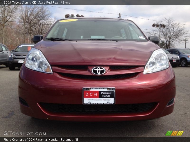 Salsa Red Pearl / Stone 2009 Toyota Sienna CE