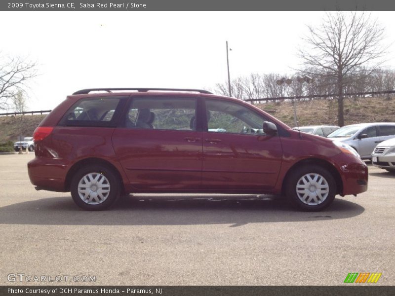 Salsa Red Pearl / Stone 2009 Toyota Sienna CE