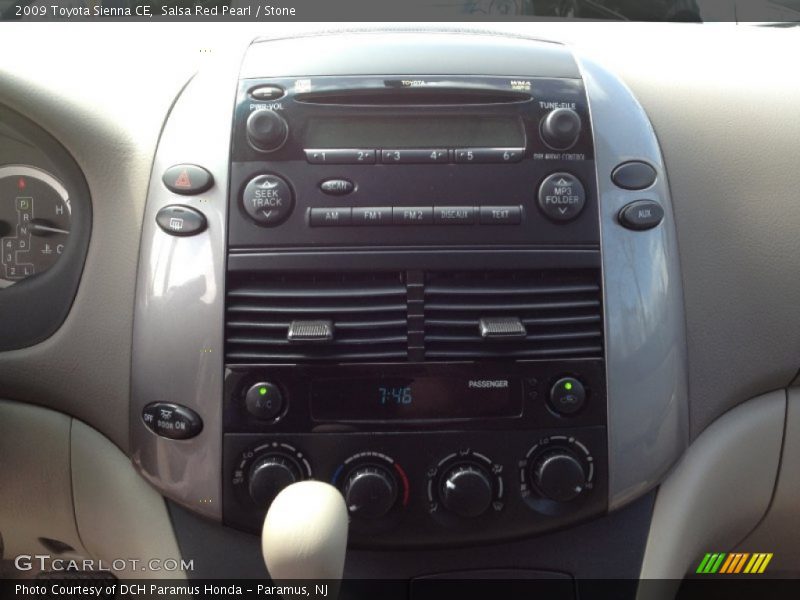 Salsa Red Pearl / Stone 2009 Toyota Sienna CE