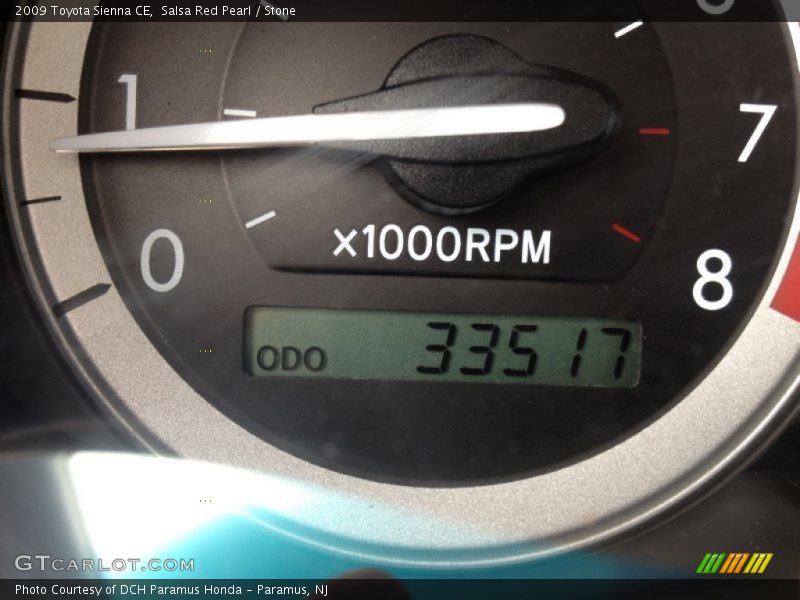 Salsa Red Pearl / Stone 2009 Toyota Sienna CE