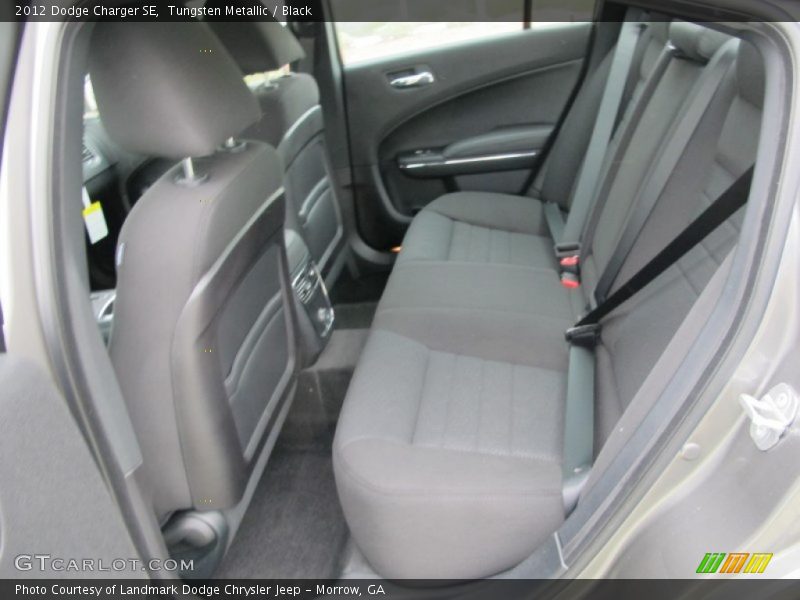 Tungsten Metallic / Black 2012 Dodge Charger SE