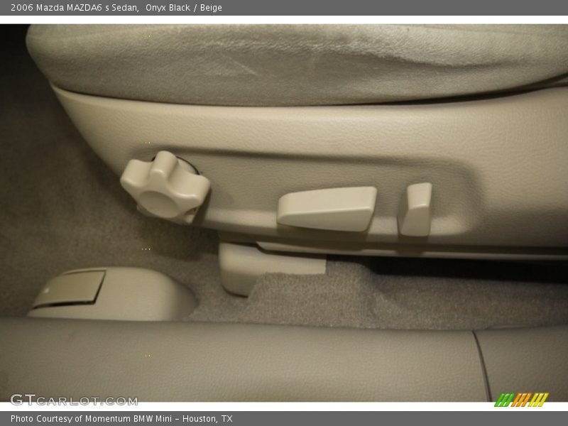 Onyx Black / Beige 2006 Mazda MAZDA6 s Sedan