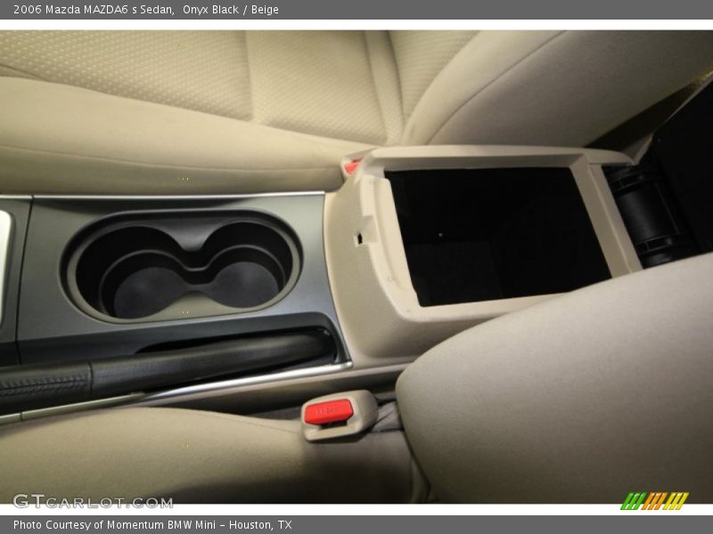 Onyx Black / Beige 2006 Mazda MAZDA6 s Sedan