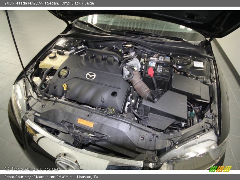 Onyx Black / Beige 2006 Mazda MAZDA6 s Sedan