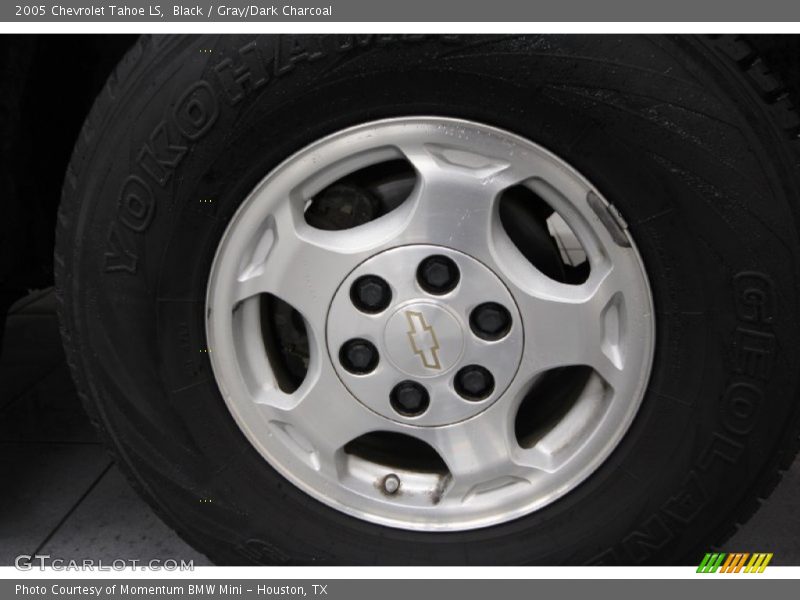Black / Gray/Dark Charcoal 2005 Chevrolet Tahoe LS