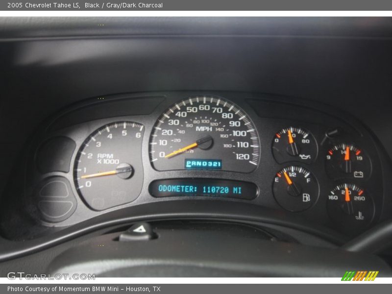 Black / Gray/Dark Charcoal 2005 Chevrolet Tahoe LS