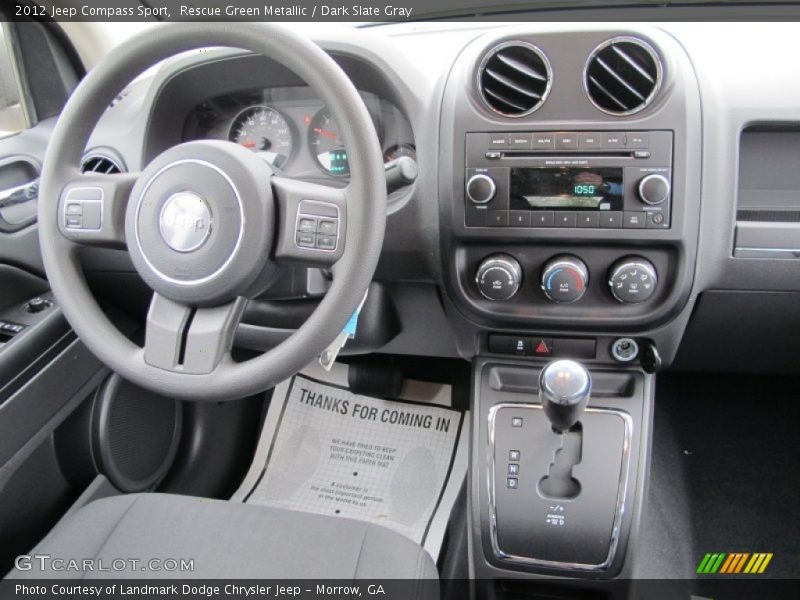 Dashboard of 2012 Compass Sport