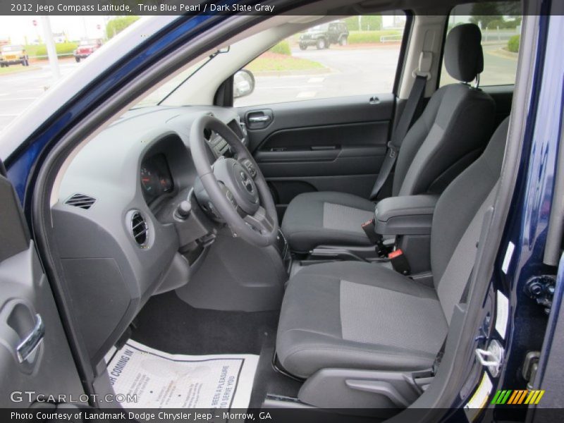  2012 Compass Latitude Dark Slate Gray Interior