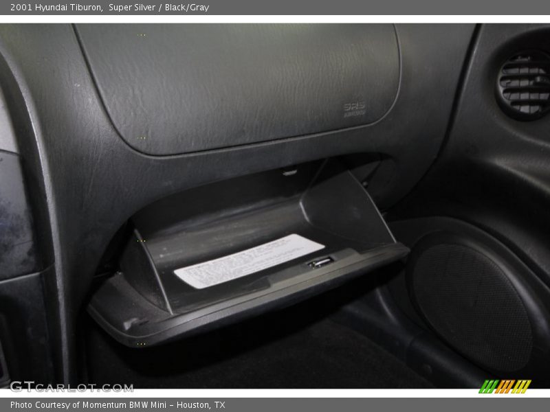 Super Silver / Black/Gray 2001 Hyundai Tiburon